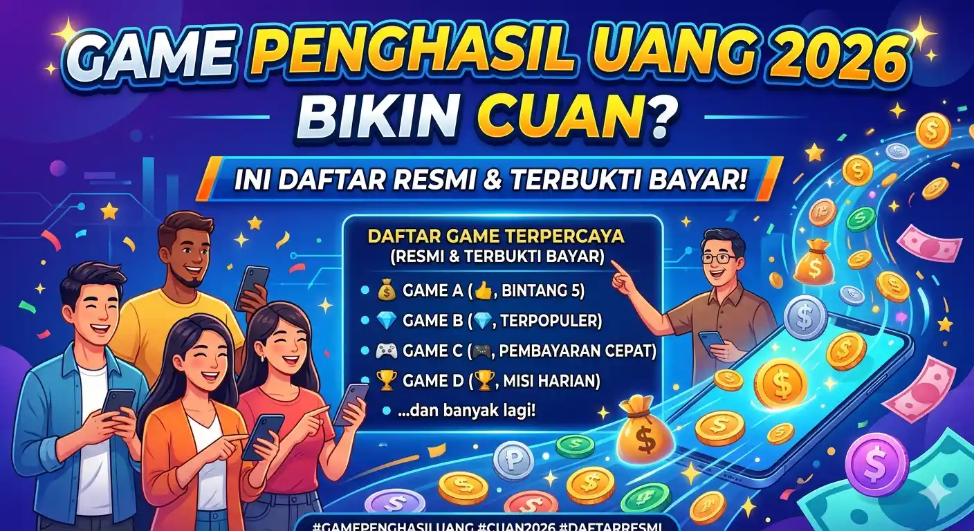Game Penghasil Uang 2026 Bikin Cuan